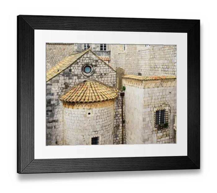 Framed Print : Croatia, Dubrovnik. Dominican Monastery, built in 1315, in old town Dubrovnik Framed Print : Croatia, Dubrovnik. Dominican Monastery, built in 1315, in old town Dubrovnik