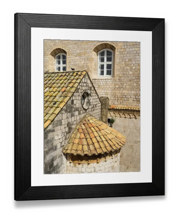 Framed Print : Croatia, Dubrovnik. Dominican Monastery, built in 1315, in old town Dubrovnik Framed Print : Croatia, Dubrovnik. Dominican Monastery, built in 1315, in old town Dubrovnik