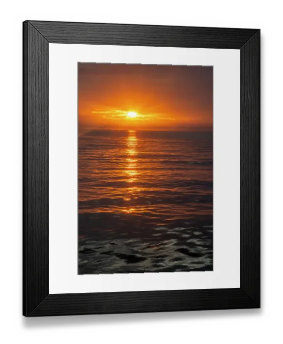 Framed Print : Ecuador, Galapagos National Park, Floreana Island. Ocean sunset Framed Print : Ecuador, Galapagos National Park, Floreana Island. Ocean sunset