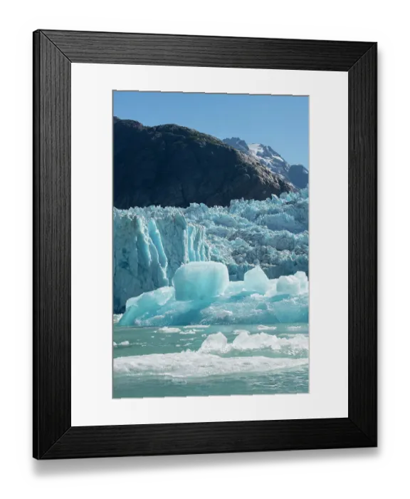 Framed Print : USA, SE Alaska, Inside Passage, Fords Terror Wilderness, Tracy Arm, South Sawyer Glacier Framed Print : USA, SE Alaska, Inside Passage, Fords Terror Wilderness, Tracy Arm, South Sawyer Glacier