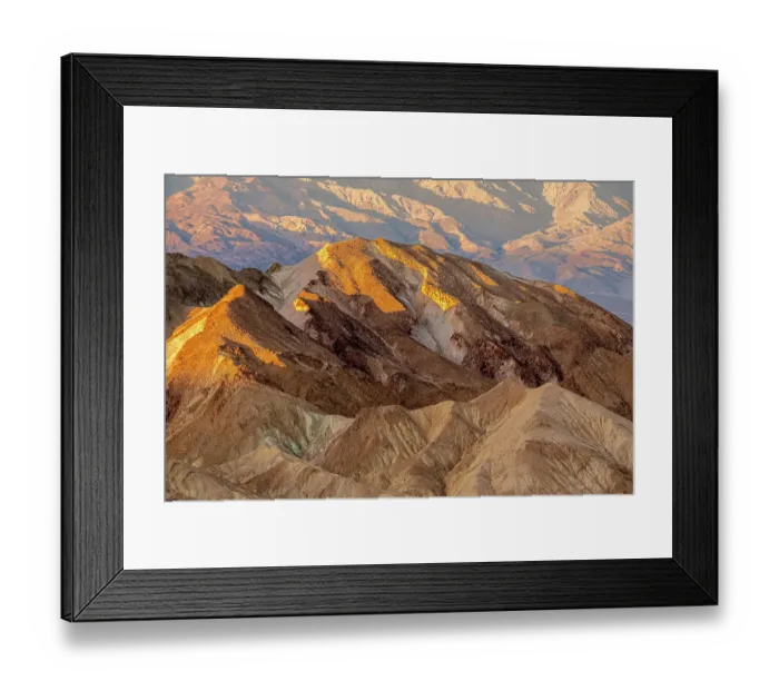 Framed Print : USA, Death Valley rock formation