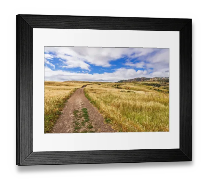 Framed Print : Hiker on the Smugglers Cove Trail, Santa Cruz Island, Channel Islands National Park, California, USA (MR)