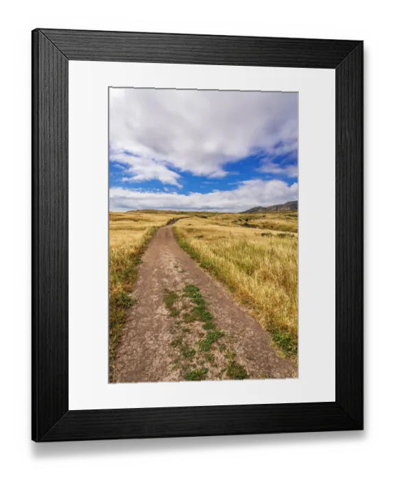 Framed Print : Hiker on the Smugglers Cove Trail, Santa Cruz Island, Channel Islands National Park, California, USA (MR)