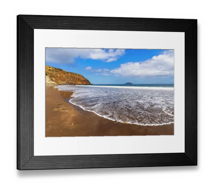 Framed Print : Smugglers Cove, Santa Cruz Island, Channel Islands National Park, California, USA