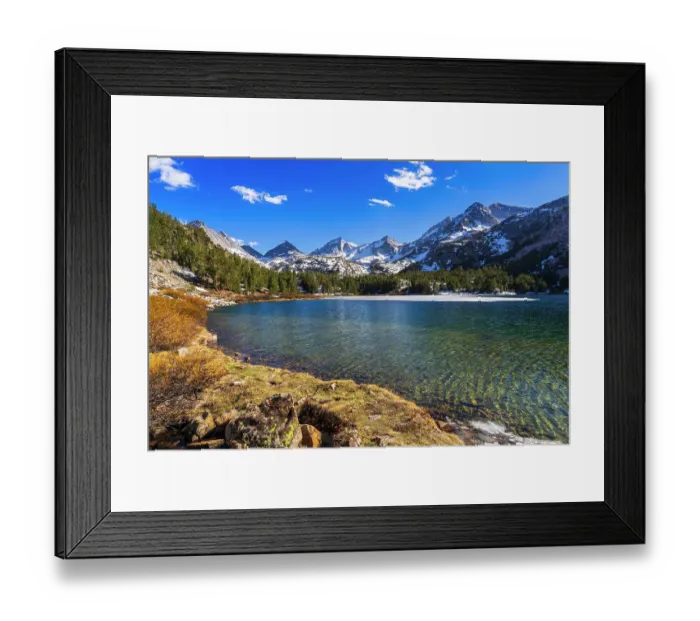Framed Print : Long Lake in Little Lakes Valley, John Muir Wilderness, Sierra Nevada Mountains, California, USA Framed Print : Long Lake in Little Lakes Valley, John Muir Wilderness, Sierra Nevada Mountains, California, USA