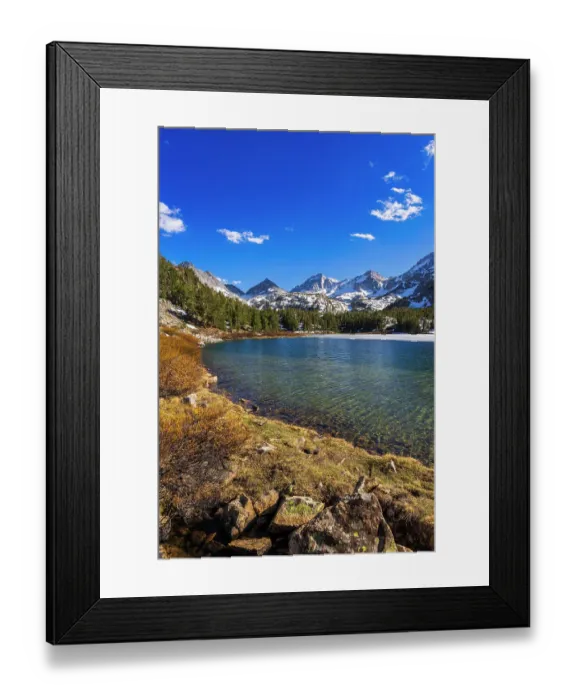 Framed Print : Long Lake in Little Lakes Valley, John Muir Wilderness, Sierra Nevada Mountains, California, USA Framed Print : Long Lake in Little Lakes Valley, John Muir Wilderness, Sierra Nevada Mountains, California, USA