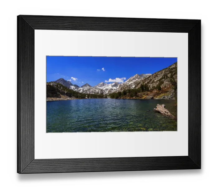 Framed Print : Long Lake in the Little Lakes Valley, John Muir Wilderness, California, USA Framed Print : Long Lake in the Little Lakes Valley, John Muir Wilderness, California, USA