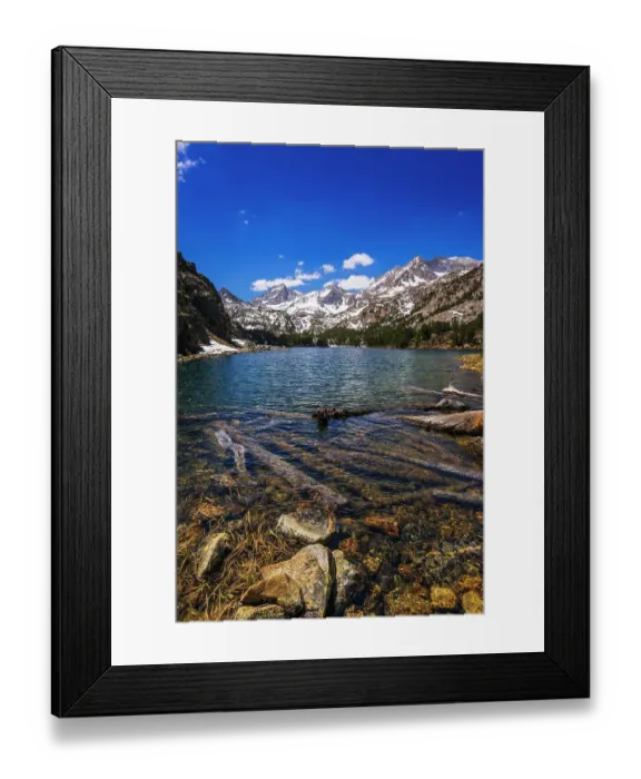 Framed Print : Long Lake in the Little Lakes Valley, John Muir Wilderness, California, USA Framed Print : Long Lake in the Little Lakes Valley, John Muir Wilderness, California, USA