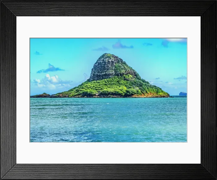 Framed Print : Mokoli'i, North Shore, Oahu, Hawaii Framed Print : Mokoli'i, North Shore, Oahu, Hawaii