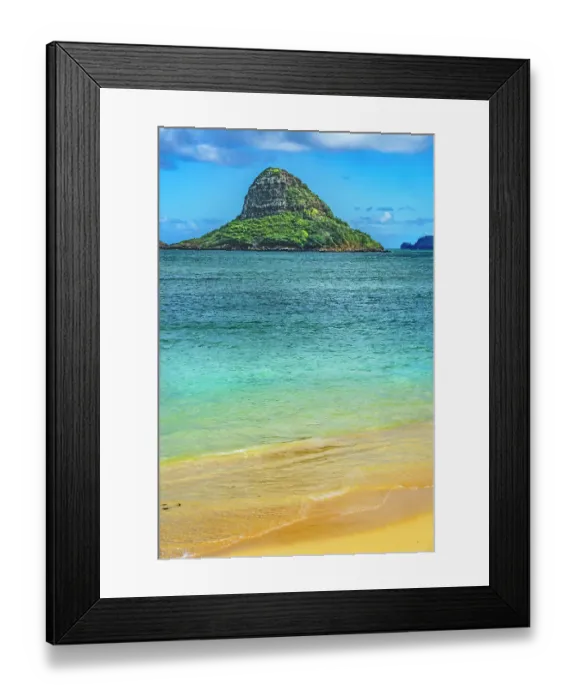 Framed Print : Mokoli'i, Oahu, Hawaii Framed Print : Mokoli'i, Oahu, Hawaii