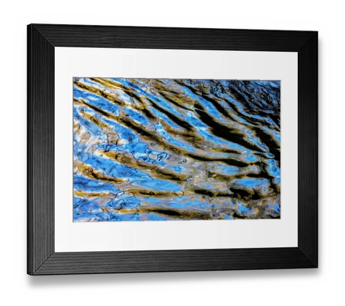 Framed Print : Reflections in LaSalle Canyon Creek In Starved Rock State Park, Illinois, USA Framed Print : Reflections in LaSalle Canyon Creek In Starved Rock State Park, Illinois, USA