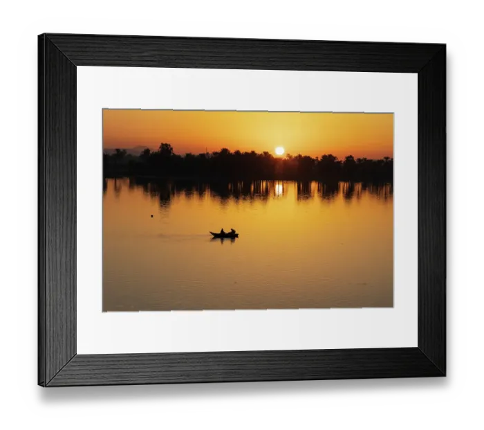 Framed Print : Sunrise over the River Nile at the village of Esna, Egypt Framed Print : Sunrise over the River Nile at the village of Esna, Egypt