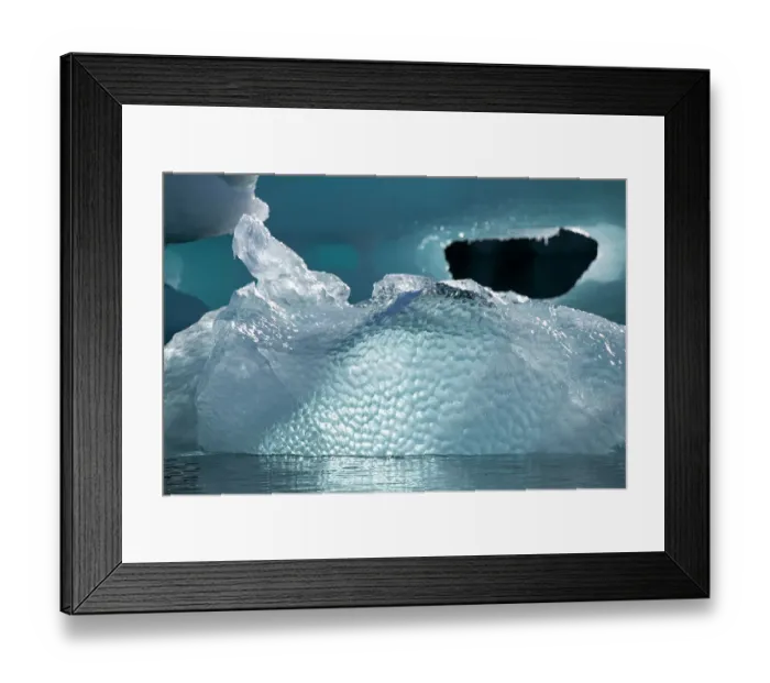 Framed Print : Antarctica, Weddell Sea. Ice detail