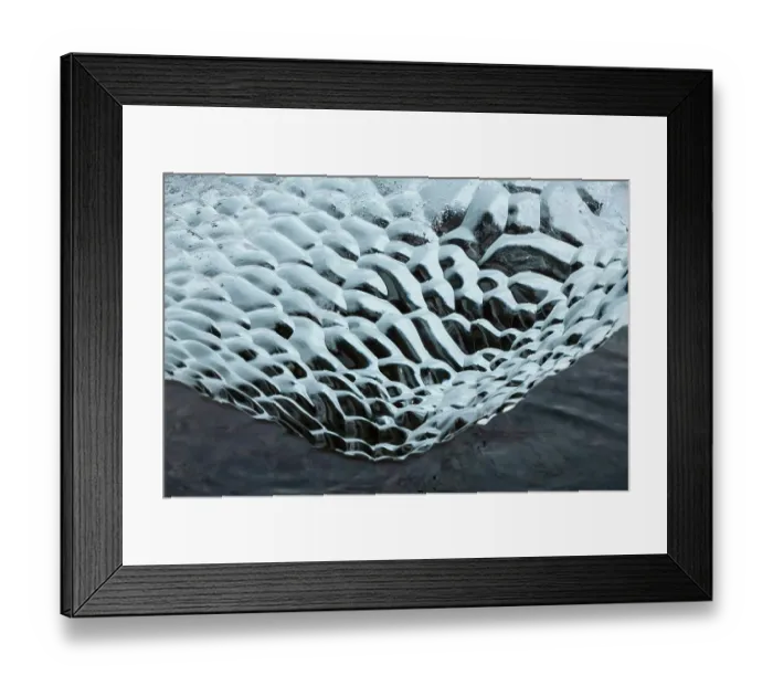 Framed Print : Antarctica, Southern Ocean, South Orkney Islands. Ice detail