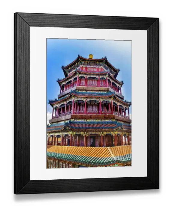 Framed Print : Summer Palace, Beijing, China Framed Print : Summer Palace, Beijing, China