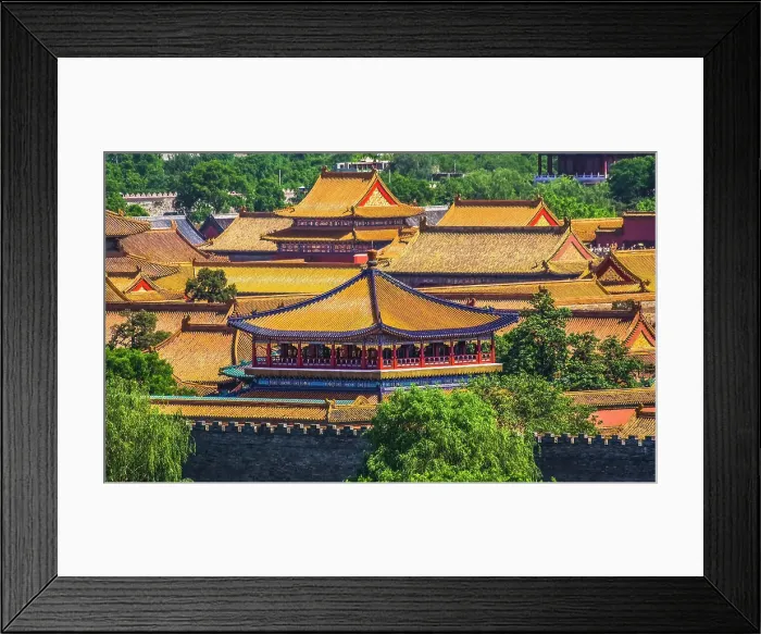 Framed Print : Forbidden City Emperor's Palace, Beijing, China Framed Print : Forbidden City Emperor's Palace, Beijing, China