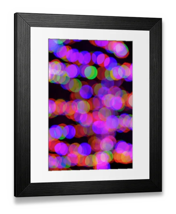 Framed Print : Pattern of out of focus Christmas lights Framed Print : Pattern of out of focus Christmas lights