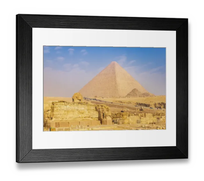 Framed Print : Giza, Cairo, Egypt. The Great Pyramid at Giza, also known as the Pyramid of Khufu Framed Print : Giza, Cairo, Egypt. The Great Pyramid at Giza, also known as the Pyramid of Khufu
