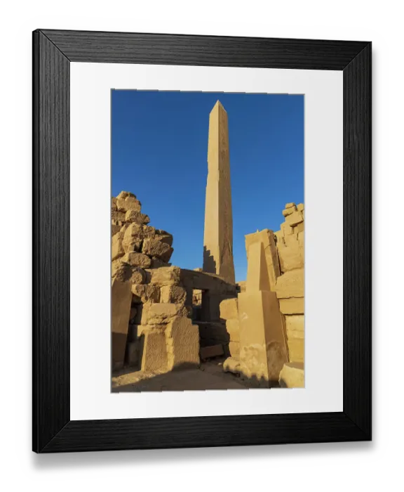 Framed Print : Karnak, Luxor, Egypt. Obelisk of Queen Hatshepsut at the Karnak Temple Complex Framed Print : Karnak, Luxor, Egypt. Obelisk of Queen Hatshepsut at the Karnak Temple Complex