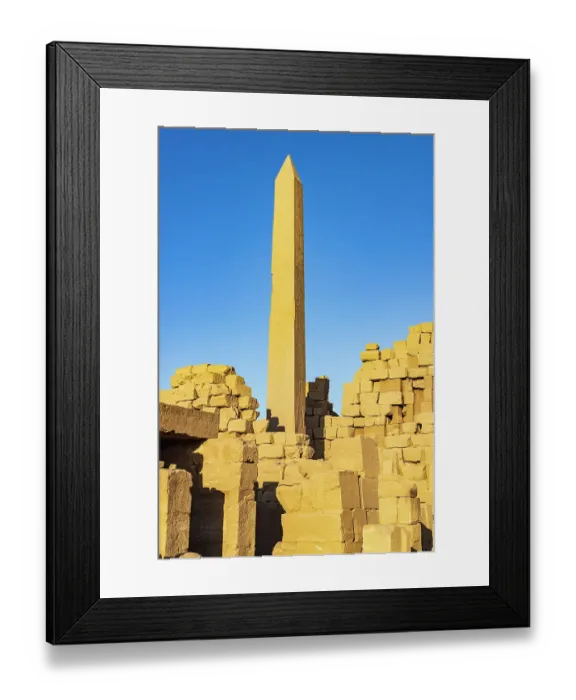Framed Print : Karnak, Luxor, Egypt. Obelisk of Queen Hatshepsut at the Karnak Temple Complex Framed Print : Karnak, Luxor, Egypt. Obelisk of Queen Hatshepsut at the Karnak Temple Complex