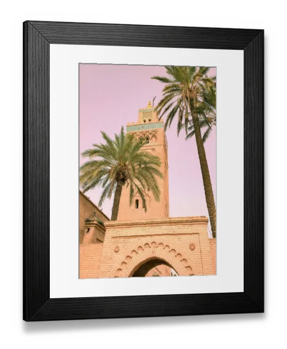 Framed Print : Marrakech, Morocco. Koutoubia Mosque. Oldest mosque in Marrakech from the 1100's Framed Print : Marrakech, Morocco. Koutoubia Mosque. Oldest mosque in Marrakech from the 1100's