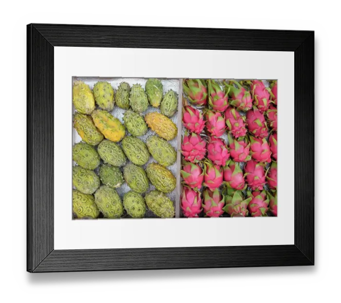 Framed Print : Marrakech, Morocco. Exotic fruits for sale in the medina Framed Print : Marrakech, Morocco. Exotic fruits for sale in the medina