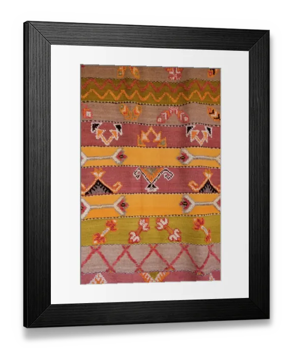 Framed Print : Marrakech, Morocco. Beautiful handmade Berber carpet Framed Print : Marrakech, Morocco. Beautiful handmade Berber carpet