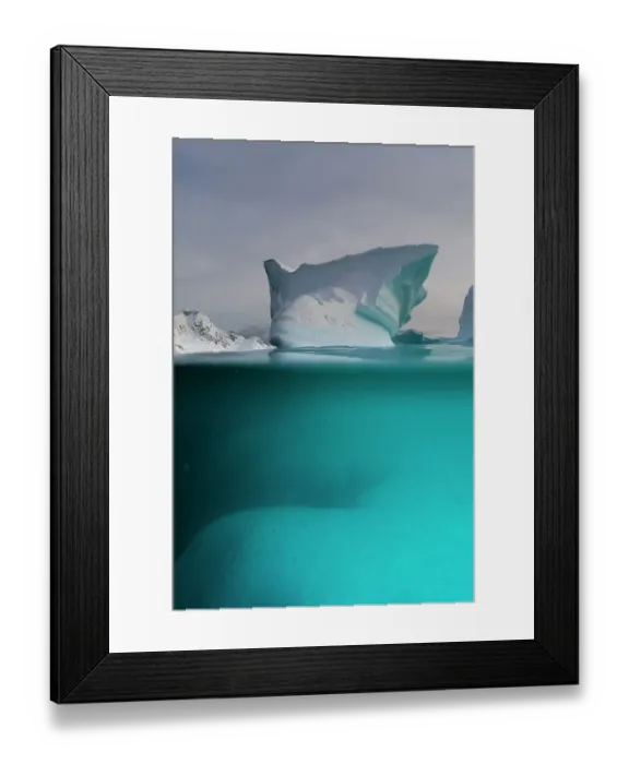 Framed Print : Surface view of an iceberg, Skontorp cove, Paradise Bay, Antarctica Framed Print : Surface view of an iceberg, Skontorp cove, Paradise Bay, Antarctica