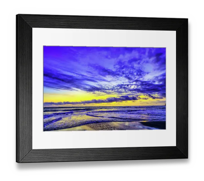 Framed Print : The golden light of the setting sun reflects a gold glow on the beach at Pererenan Beach, as the waves roll in on Bali, Indonesia Framed Print : The golden light of the setting sun reflects a gold glow on the beach at Pererenan Beach, as the waves roll in on Bali, Indonesia