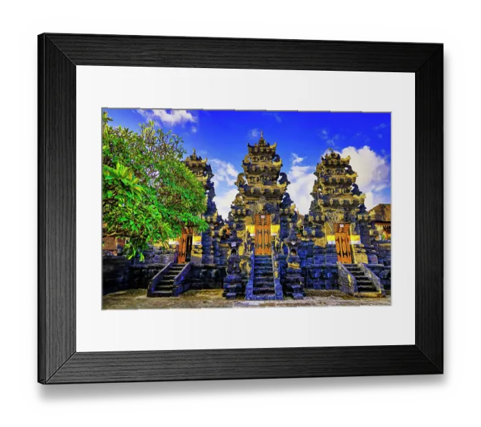 Framed Print : Hindu Temple at Batu Bolong, Bali, Indonesia Framed Print : Hindu Temple at Batu Bolong, Bali, Indonesia