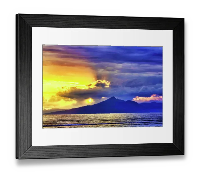 Framed Print : Late sunset view of Mount Agung volcano on the island of Bali, Indonesia. An active volcano rising 3, 014 meters (9, 888') is the second highest volcano in Indonesia. Gunung Agung (Great Mountain) Framed Print : Late sunset view of Mount Agung volcano on the island of Bali, Indonesia. An active volcano rising 3, 014 meters (9, 888') is the second highest volcano in Indonesia. Gunung Agung (Great Mountain)