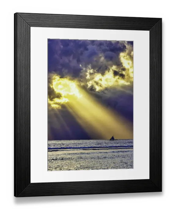 Framed Print : Late sunset view of Mount Agung volcano on the island of Bali, Indonesia. An active volcano rising 3, 014 meters (9, 888') is the second highest volcano in Indonesia. Gunung Agung (Great Mountain)