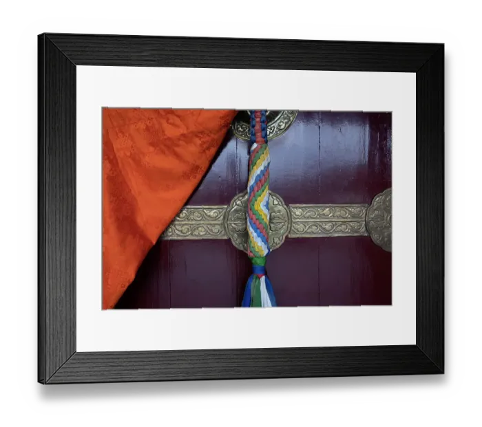 Framed Print : Asia, Nepal, Pokhara. Close-up of door at Jangchub Choeling Buddhist Monastery Framed Print : Asia, Nepal, Pokhara. Close-up of door at Jangchub Choeling Buddhist Monastery