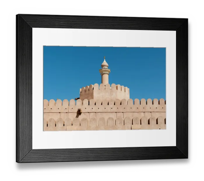 Framed Print : Details of the architecture at Nizwa fort. Nizwa, Oman Framed Print : Details of the architecture at Nizwa fort. Nizwa, Oman