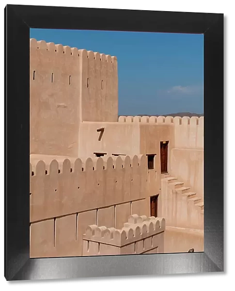 Details of the architecture within Nizwa fort. Nizwa, Oman