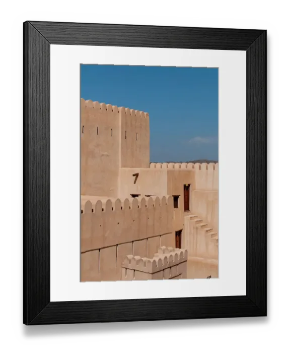 Framed Print : Details of the architecture within Nizwa fort. Nizwa, Oman Framed Print : Details of the architecture within Nizwa fort. Nizwa, Oman