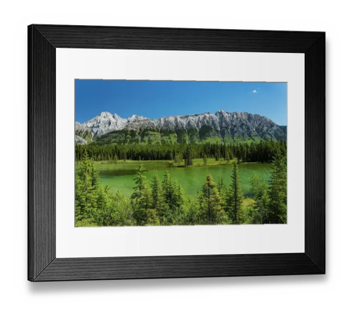 Framed Print : Canada, Alberta, Kananaskis Country. Landscape with Spillway Lake and mountains Framed Print : Canada, Alberta, Kananaskis Country. Landscape with Spillway Lake and mountains