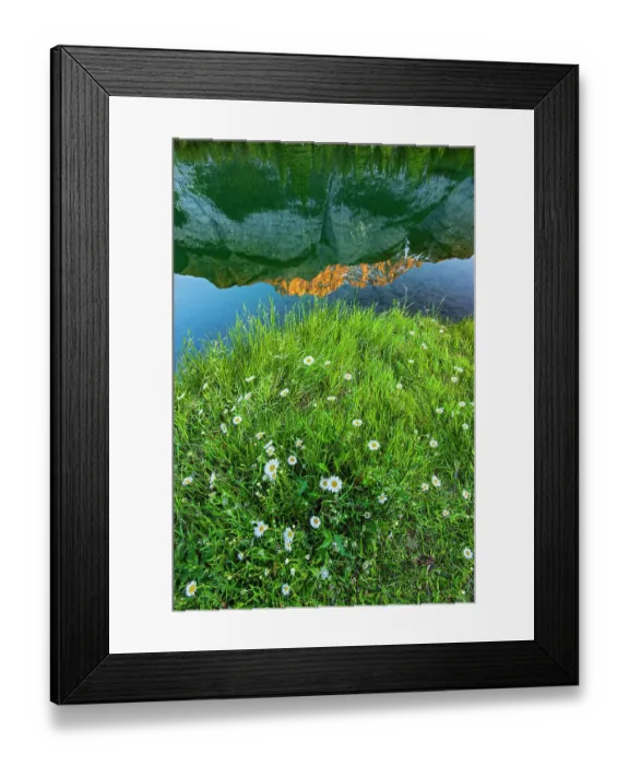 Framed Print : Canada, Alberta, Banff National Park. Peak of Cascade Mountain reflected in Cascade Pond Framed Print : Canada, Alberta, Banff National Park. Peak of Cascade Mountain reflected in Cascade Pond