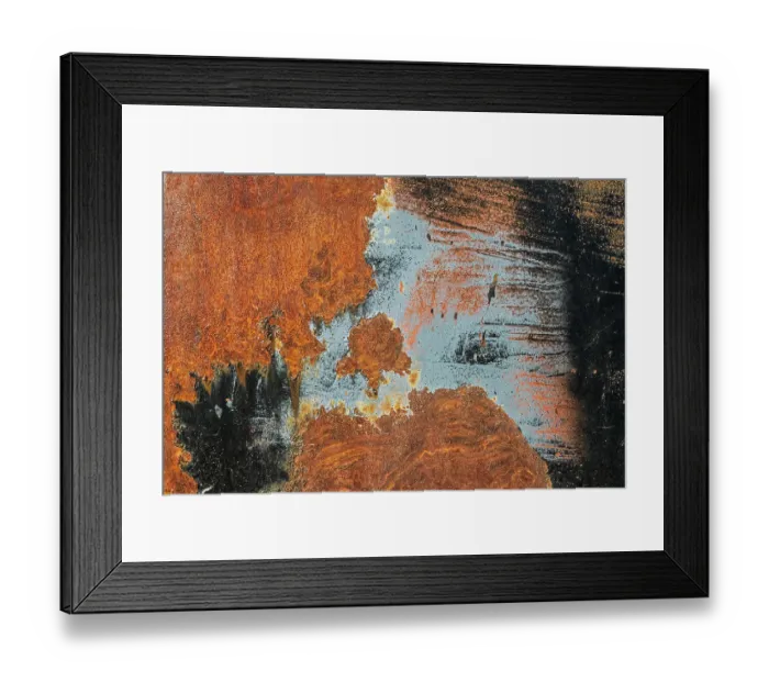 Framed Print : Canada, Manitoba, St. Lupicin. Close-up of rusted paint patterns on vintage car Framed Print : Canada, Manitoba, St. Lupicin. Close-up of rusted paint patterns on vintage car