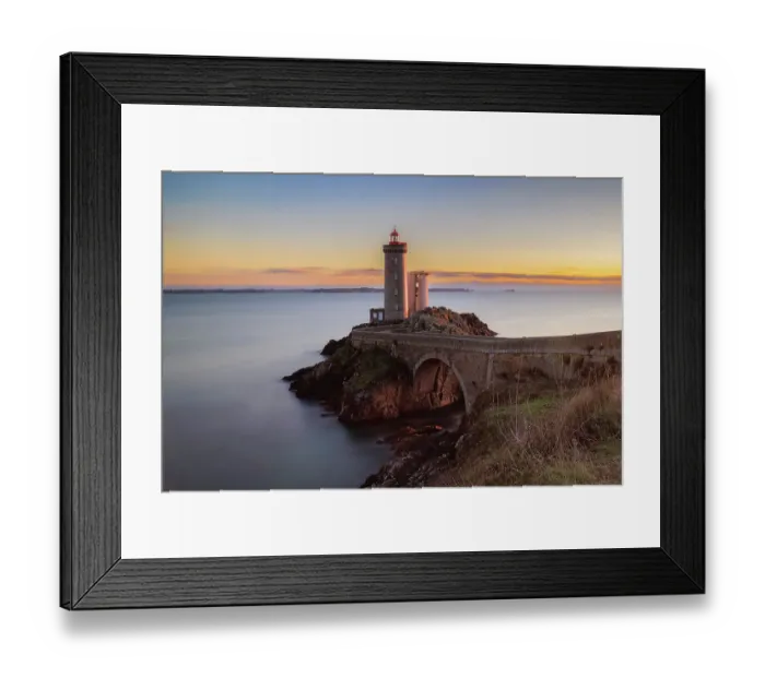 Framed Print : France, Brittany. Finisterre, Plouzane. Petit Minou Lighthouse Framed Print : France, Brittany. Finisterre, Plouzane. Petit Minou Lighthouse