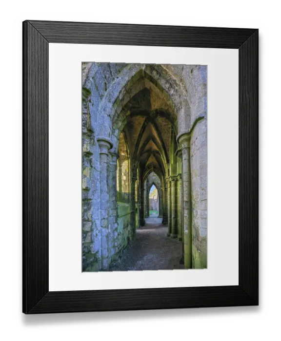 Framed Print : France, Brittany, Plougonvelin. Ruins of the Abbey of Saint Mathieu