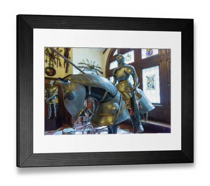 Framed Print : Romania, Carpathian Mountains, Prahova County, Sinaia. Peles Castle, Castelul Peles. Neo-Renaissance castle Period Armor Framed Print : Romania, Carpathian Mountains, Prahova County, Sinaia. Peles Castle, Castelul Peles. Neo-Renaissance castle Period Armor