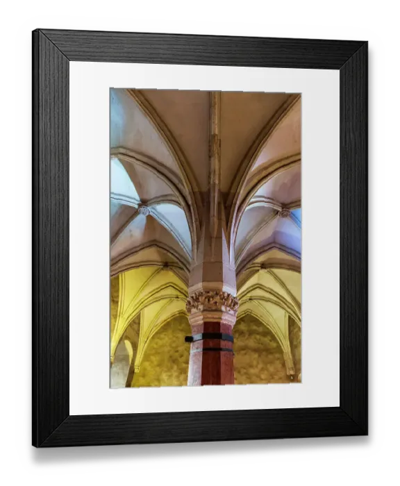 Framed Print : Romania, Hunedoara. Corvin Castle, Gothic-Renaissance castle, one of the largest castles in Europe