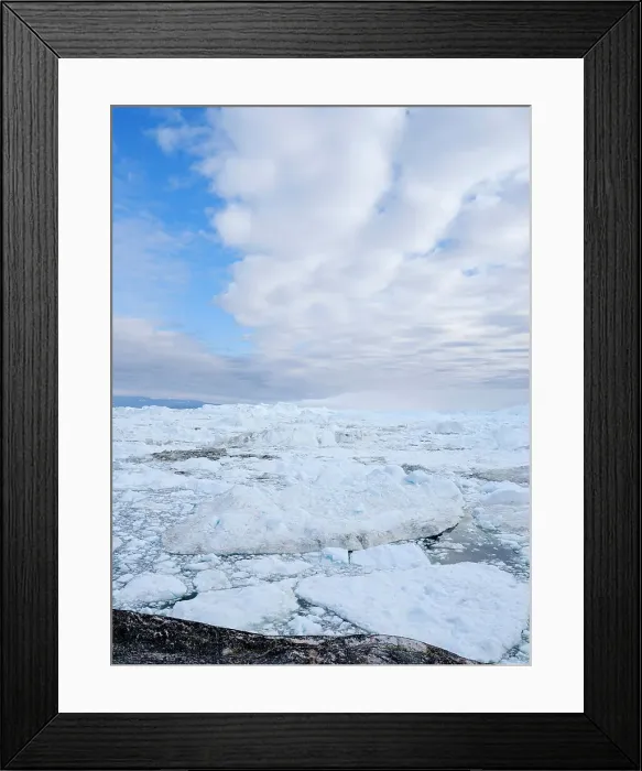 Framed Print : Ilulissat Icefjord also called Kangia or Ilulissat Kangerlua at Disko Bay. The Icefjord is listed as UNESCO World Heritage. Greenland, Danish Territory Framed Print : Ilulissat Icefjord also called Kangia or Ilulissat Kangerlua at Disko Bay. The Icefjord is listed as UNESCO World Heritage. Greenland, Danish Territory
