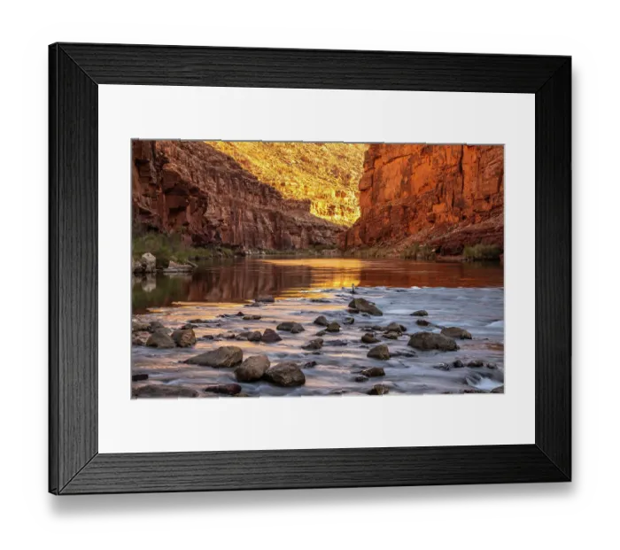 Framed Print : USA, Arizona, Grand Canyon National Park. House Rock Rapid in Marble Canyon