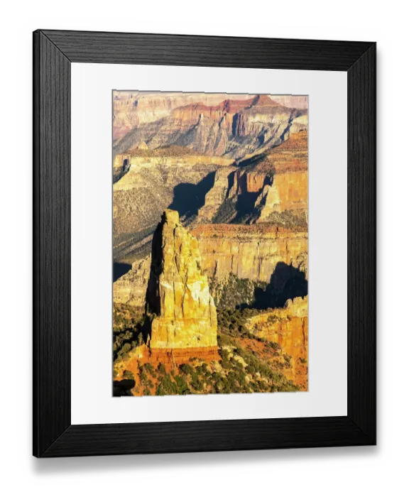 Framed Print : USA, Arizona, Grand Canyon National Park. Landscape from North Rim of Point Imperial Framed Print : USA, Arizona, Grand Canyon National Park. Landscape from North Rim of Point Imperial