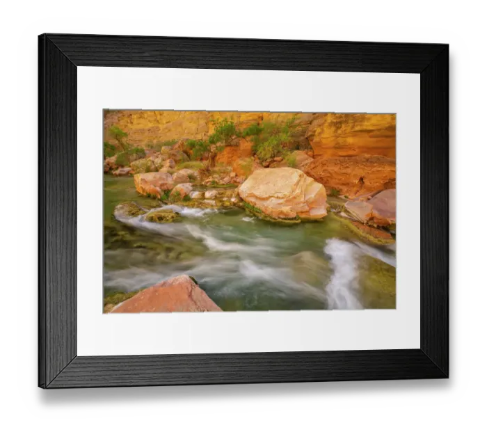 Framed Print : USA, Arizona, Grand Canyon National Park. Havasu Creek on Colorado River Framed Print : USA, Arizona, Grand Canyon National Park. Havasu Creek on Colorado River
