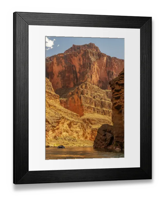 Framed Print : USA, Arizona, Grand Canyon National Park. Rafting on Colorado River Framed Print : USA, Arizona, Grand Canyon National Park. Rafting on Colorado River