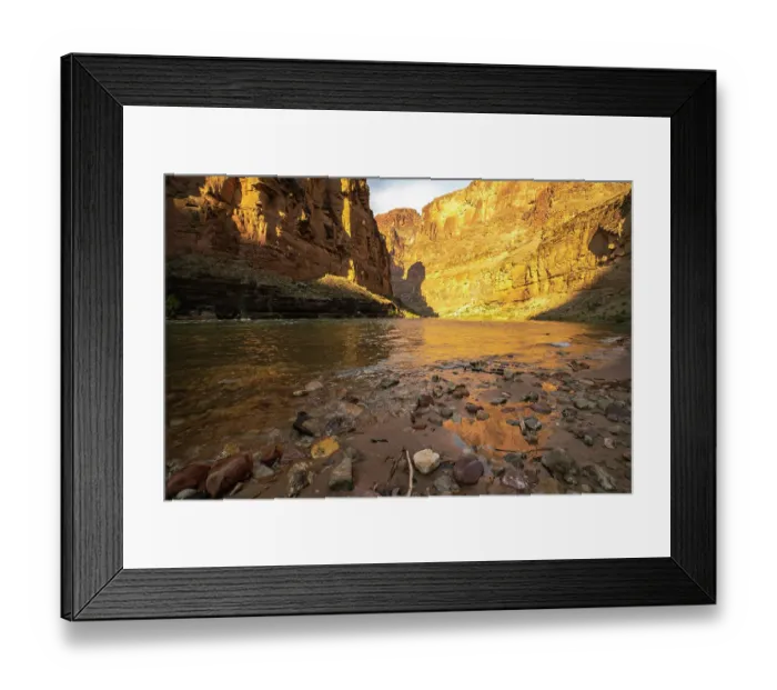 Framed Print : USA, Arizona, Grand Canyon National Park. Colorado River and cliffs Framed Print : USA, Arizona, Grand Canyon National Park. Colorado River and cliffs