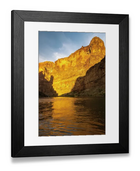 Framed Print : USA, Arizona, Grand Canyon National Park. Colorado River and cliffs Framed Print : USA, Arizona, Grand Canyon National Park. Colorado River and cliffs